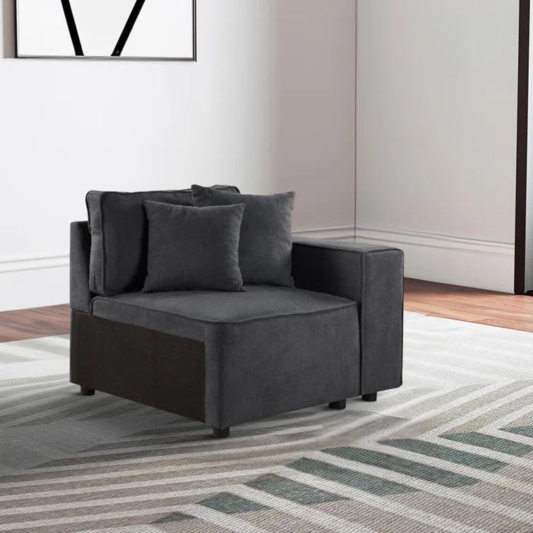 Latitude Run® 33'' Wide Left Hand Facing Accent Chairs