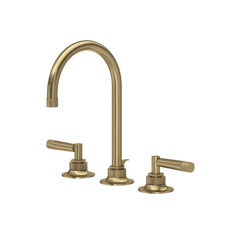 Rohl Graceline Widespread Lavatory Faucet With C-Spout MB2019LMSG-2