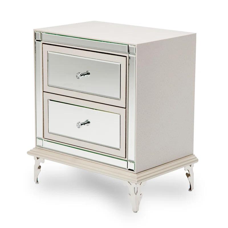 Hollywood Loft Upholstered Nightstand