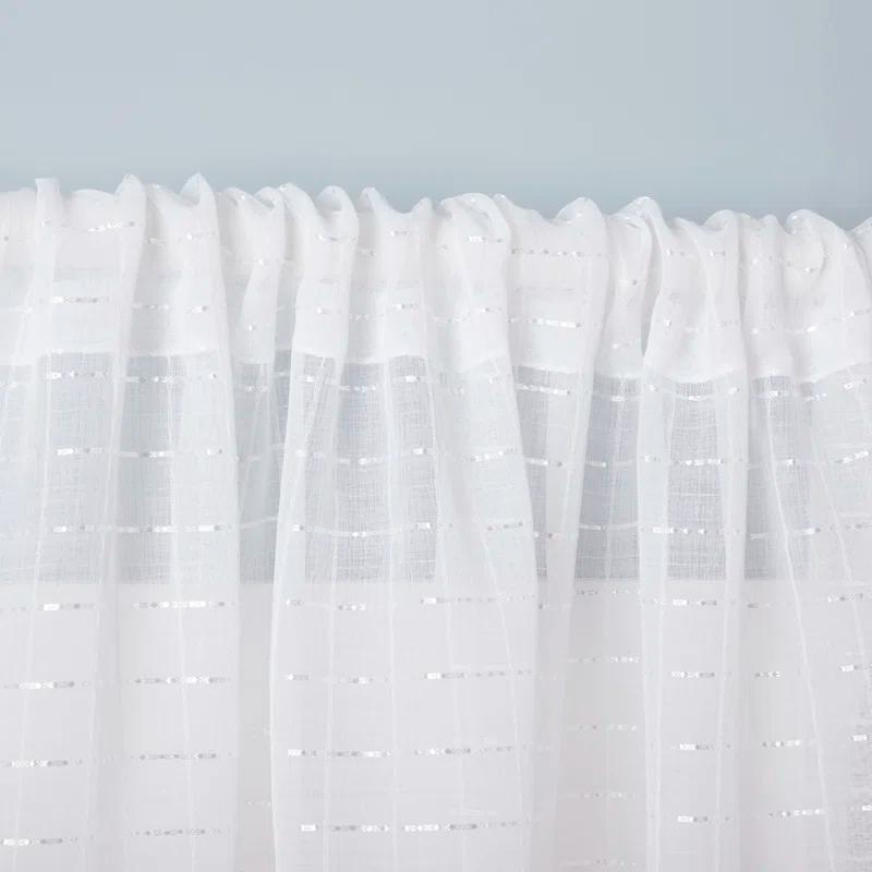 Amalgamated Textiles Polyester Sheer Curtain Pair (Set of 2)