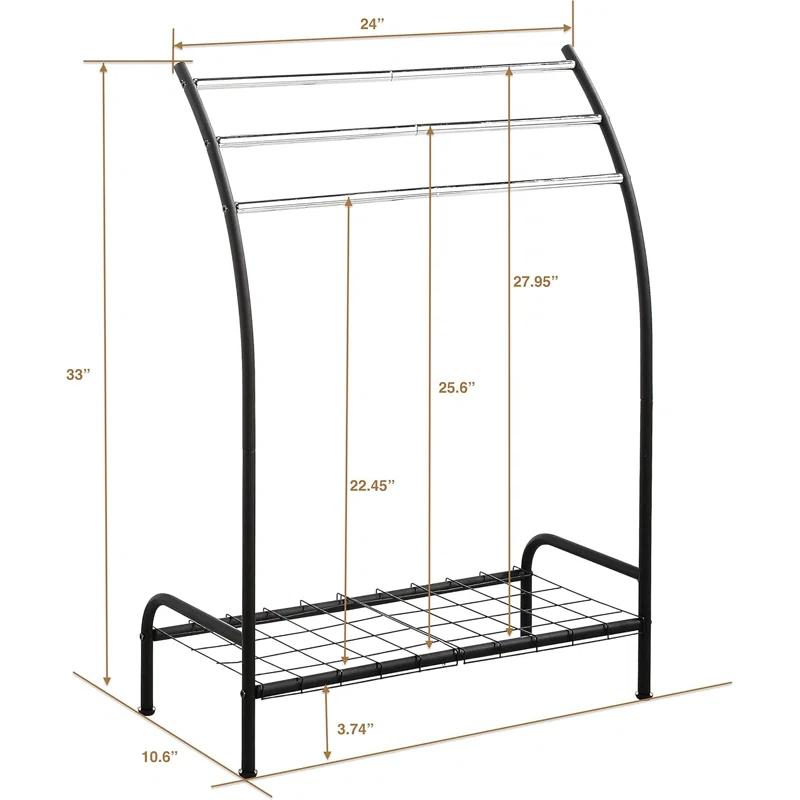 3 Freestanding Towel Rack