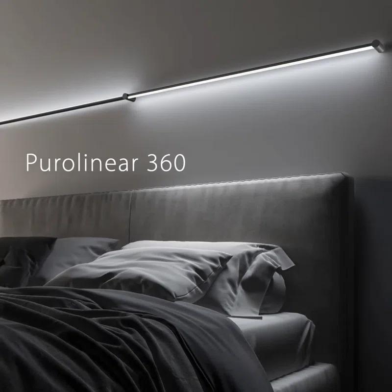SONNEMAN Purolinear 360™ 3 - Light Dimmable LED Vanity Light