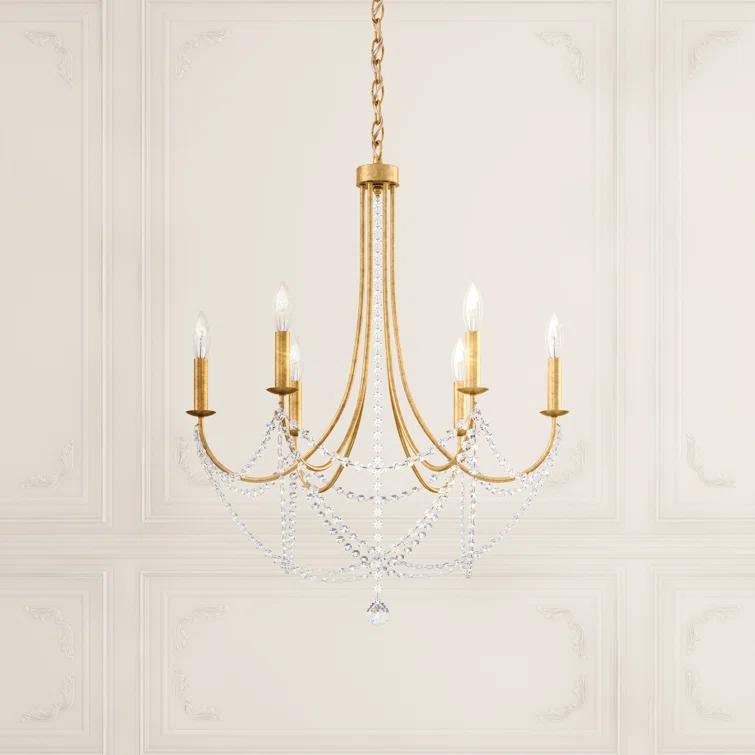 Schonbek Verdana 6 - Light Dimmable Empire Chandelier