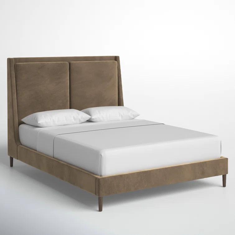 Rexford Platform Bed - Cream / Queen