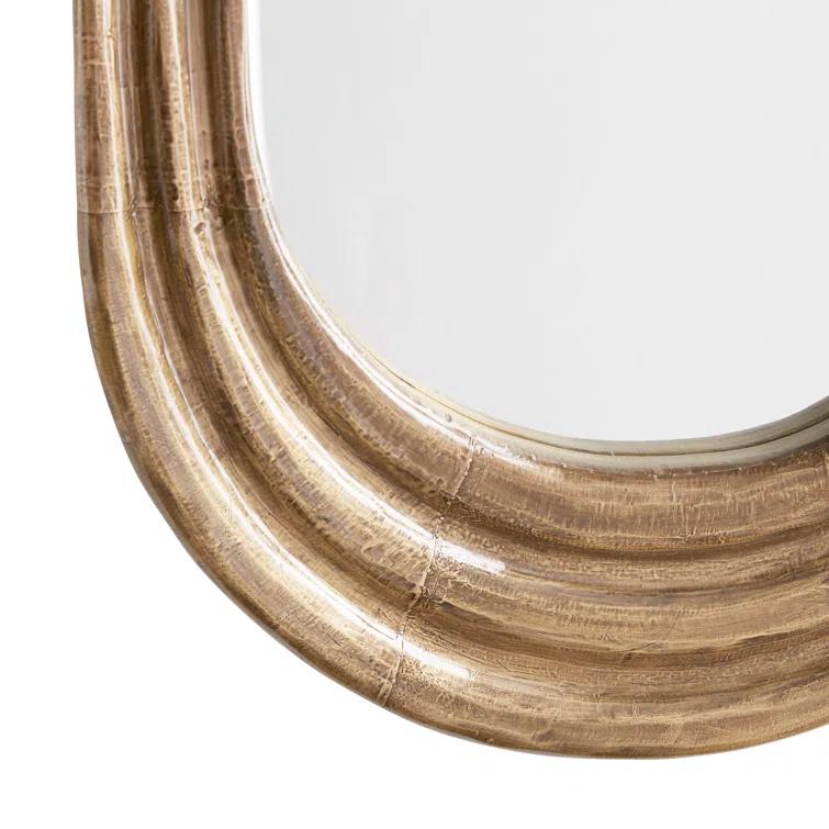 Arteriors Georgina Oval Mirror - Gold
