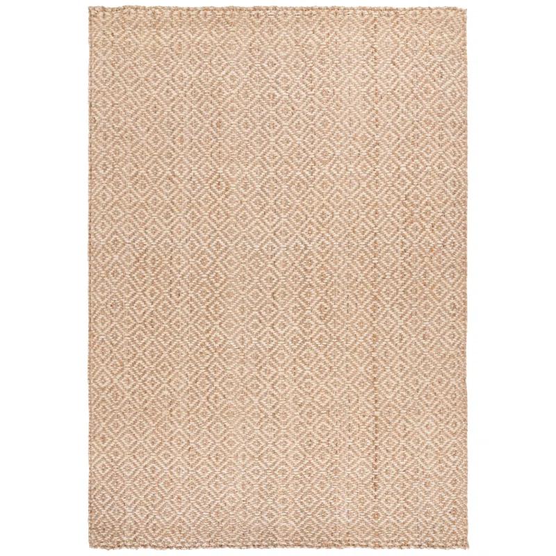 Martha Stewart Hand Woven Jute Geometric Rug