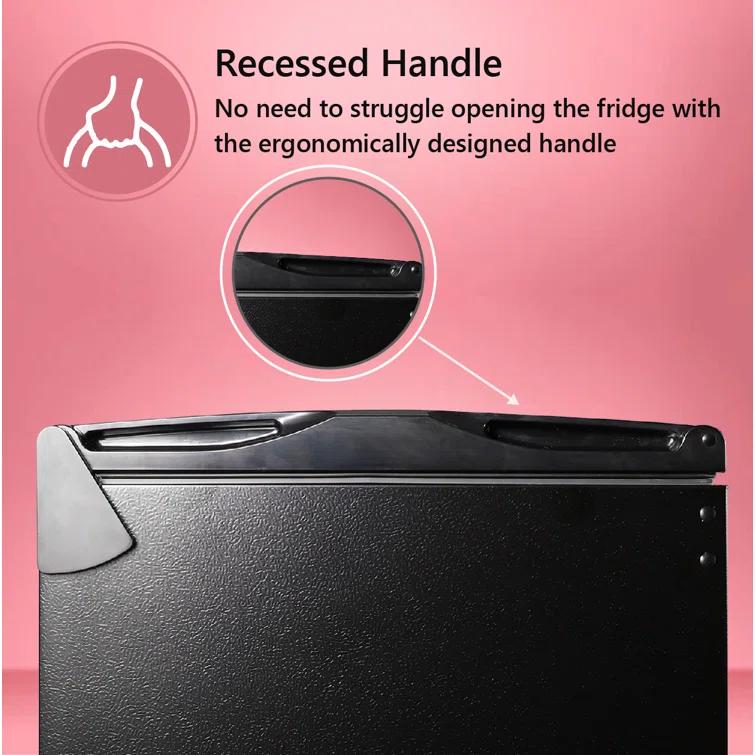 Equator Advanced Appliances Conserv 20in STAINLESS Compact Refrigerator 4.5cF Reversible Door 110V