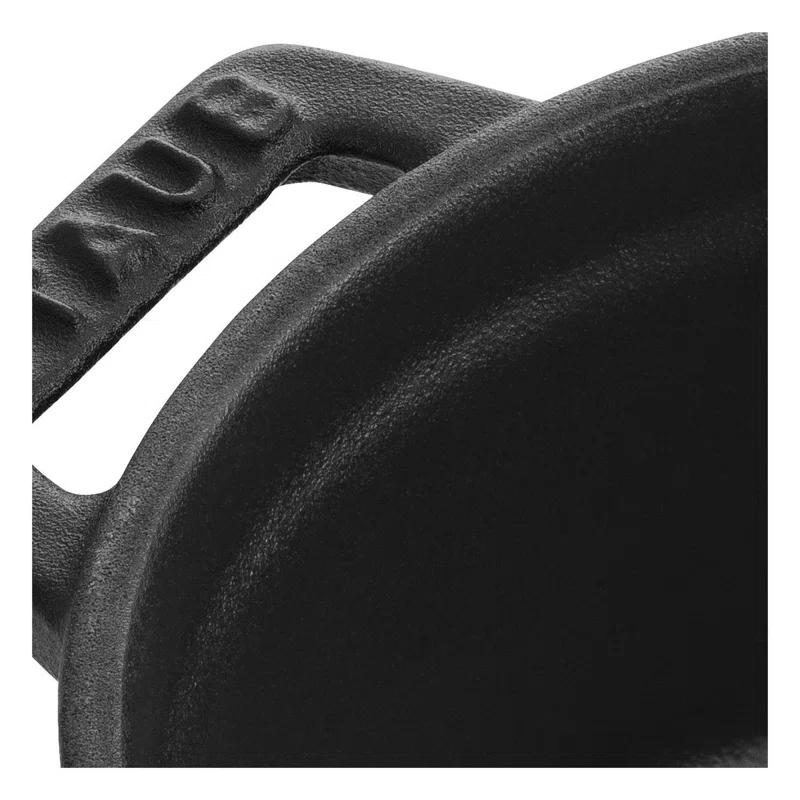 Staub ® 5.5-Qt Matte Black Cocotte