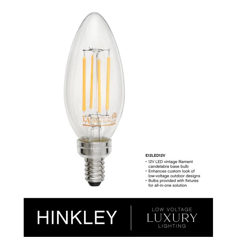 Museum Black 25.25" LED Post Lantern with Clear Optic Glass
