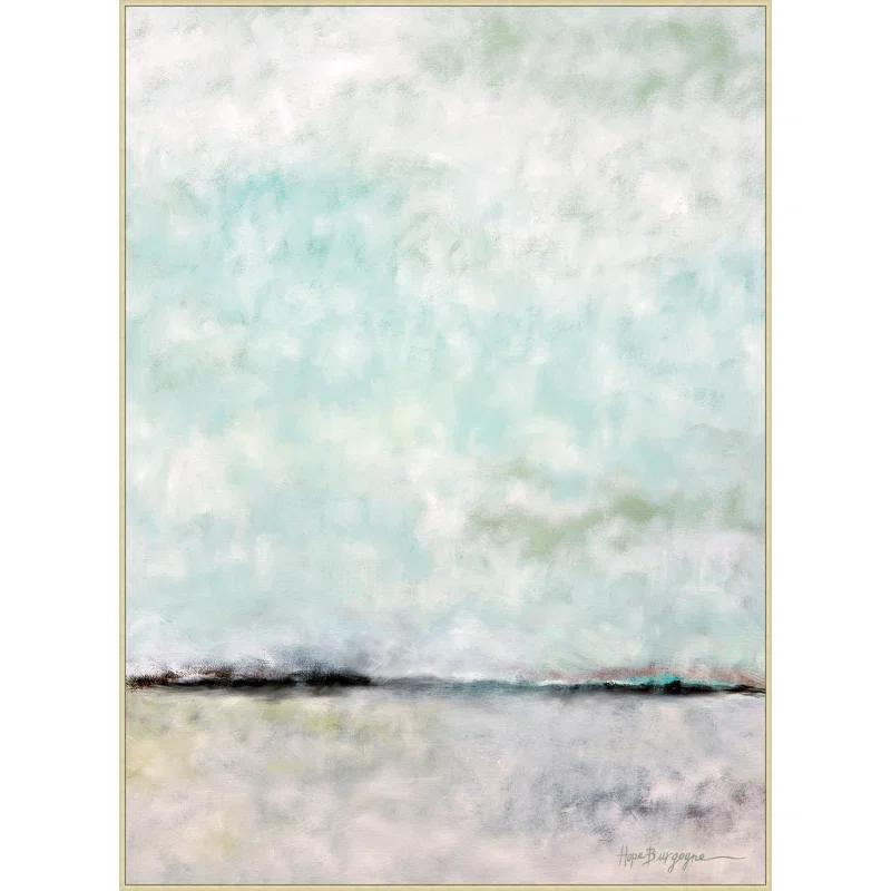 Wendover Art Group Hope Burgoyne " Quiet Winter " by Hope Burgoyne Painting Print