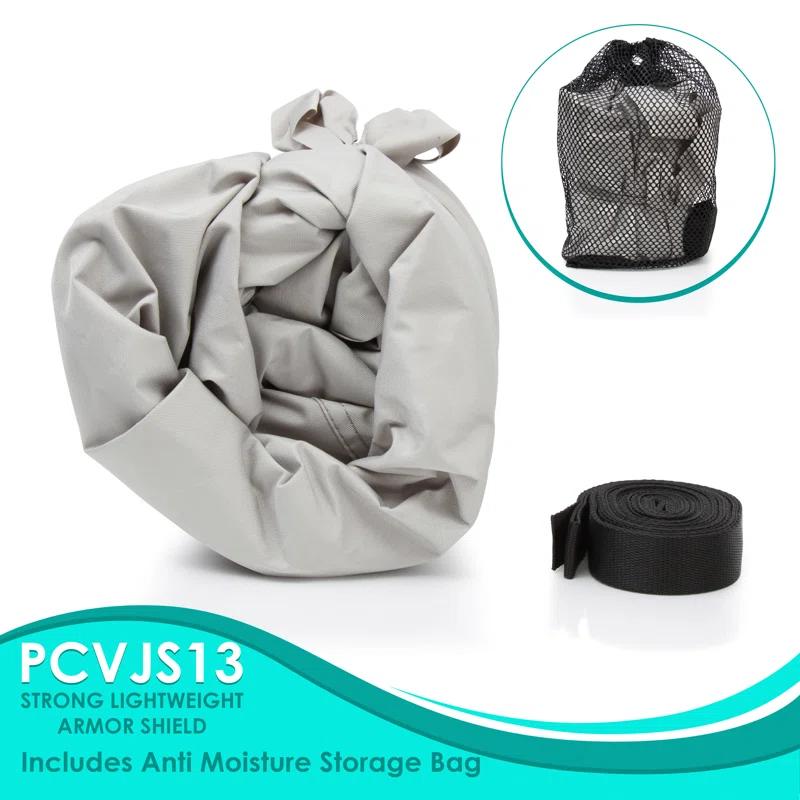 Elastic Mildew Resistant Watercraft Cover By Pyle