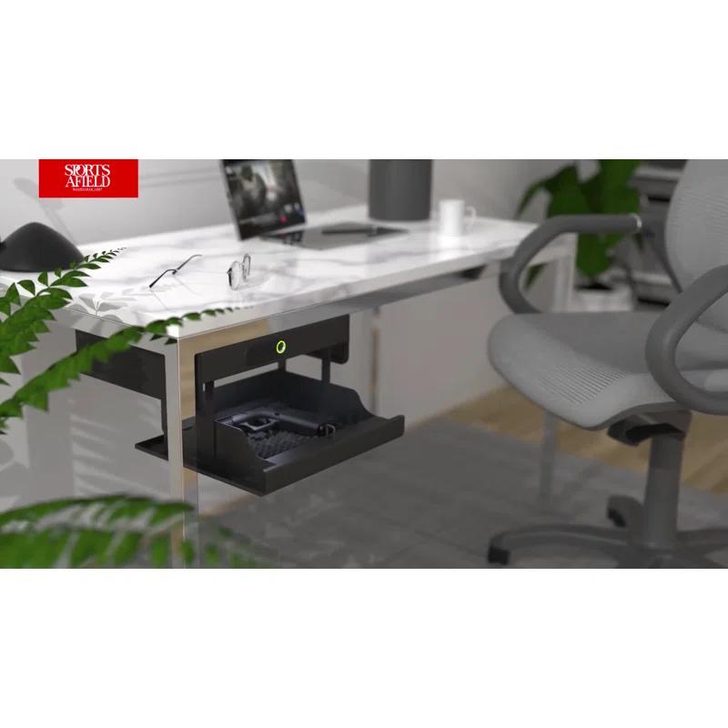 Home Defense Quick Access Drop Action Gun Safe with Biometric Lock