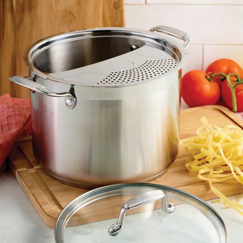 Tramontina Tramontina Gourmet 3 Piece 6-qt. Pot Set with Lid