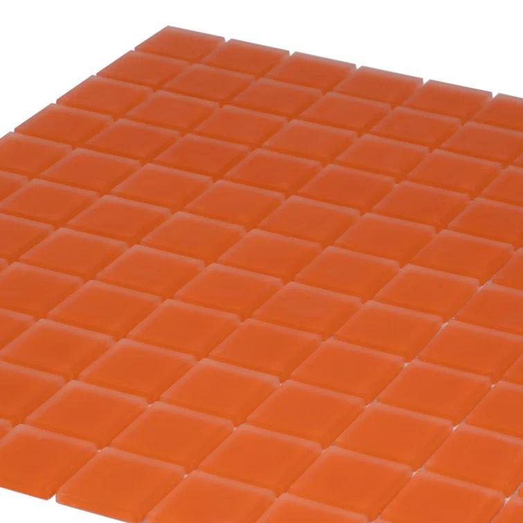 Apollo Tile 11.8" X 11.8" Matte Finished Glass Mosaic Tile