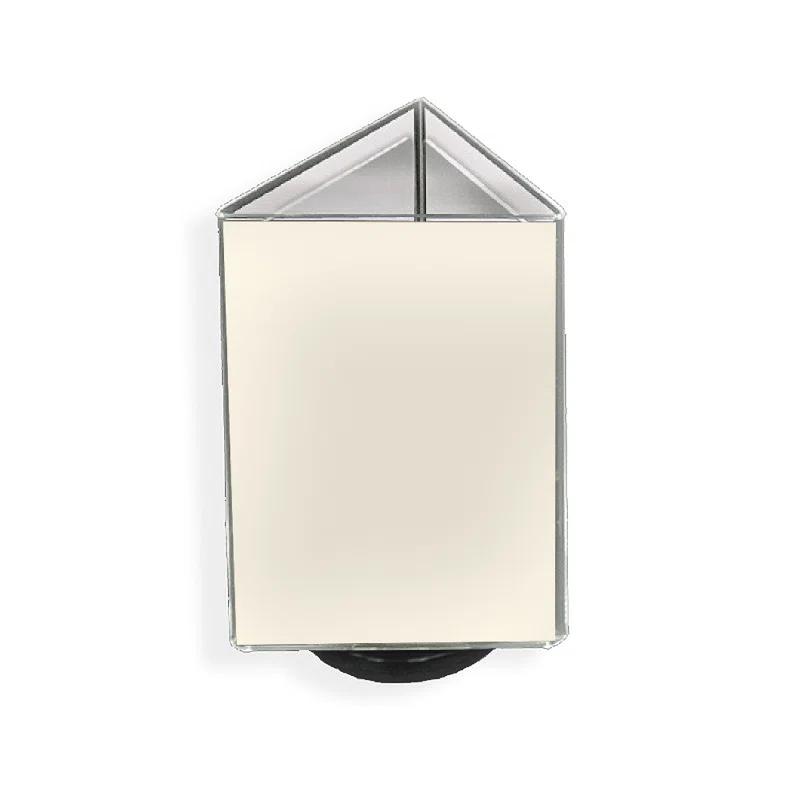 Azar Displays 5.5"W x 8.5"H Three-Sided Revolving Sign and Menu Holder