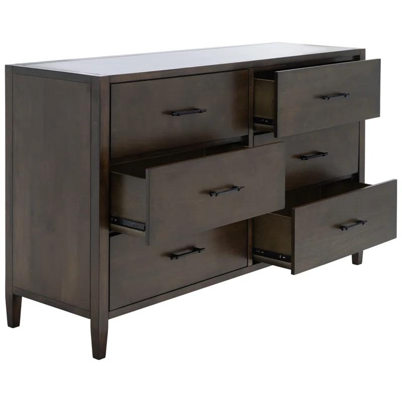 Tompkins 6 Drawer Double Dresser