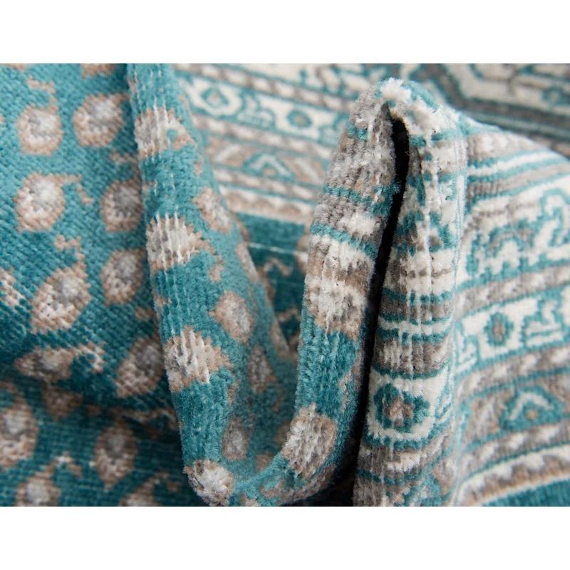 RugPal Wingate Turquoise Area Rug