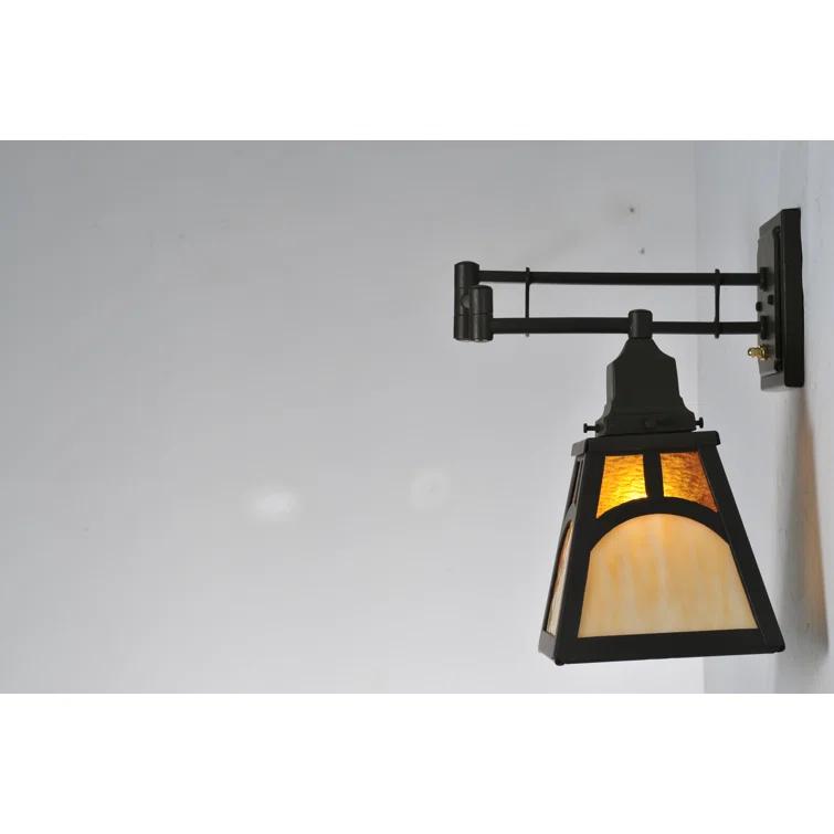 Mission Hill Steel Swing Arm Sconce