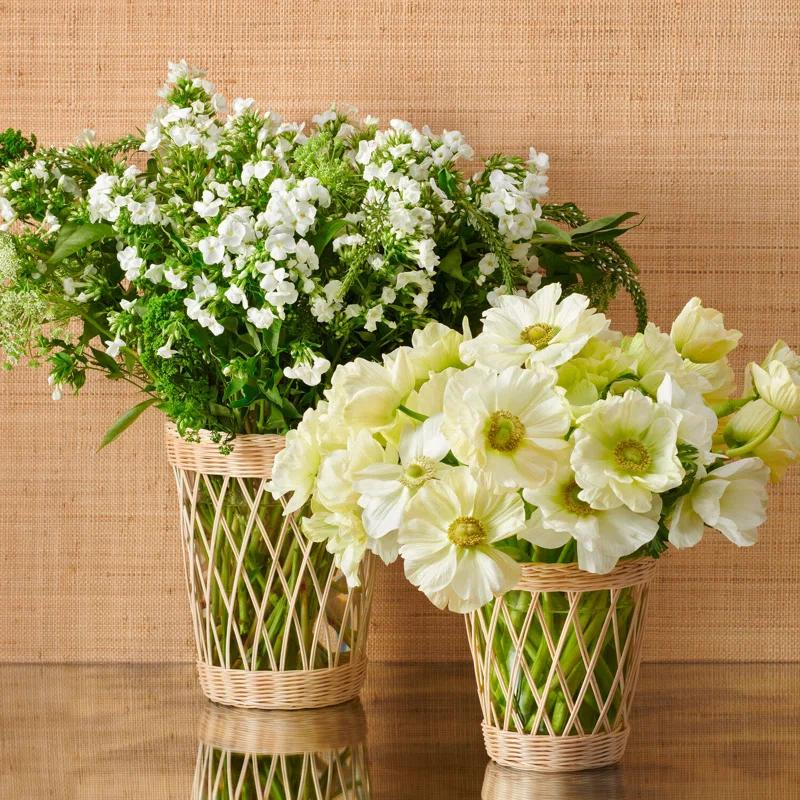 AERIN Navona Handmade Glass Table Vase