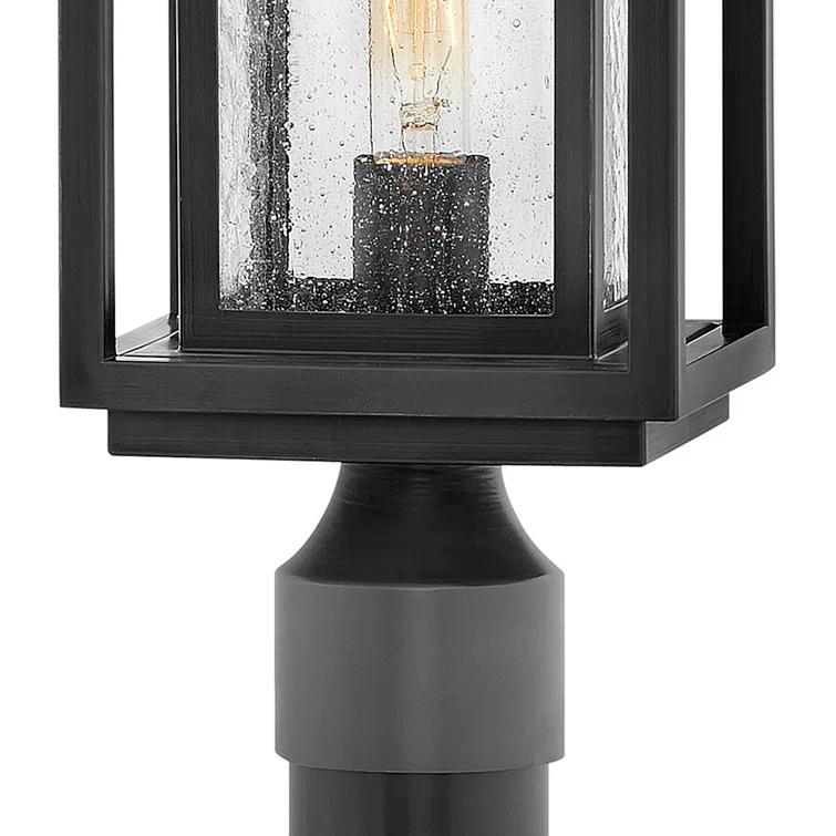 Hinkley Republic Black 1 - Light 17" H Hardwired Lantern Head