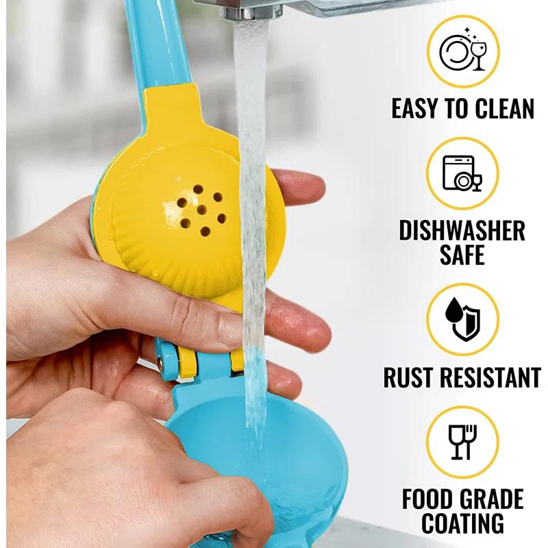 Zulay Kitchen Zulay Kitchen 2-in-1 Manual Lemon Squeezer Manual Juicer Citrus Press