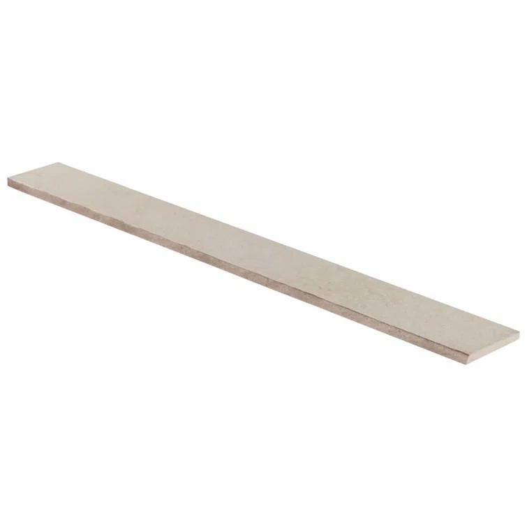 Bond Tile Monolith 2.83 In. X 23.62 In. Matte Porcelain Bullnose Trim (0.46 Sq. Ft. / Each)