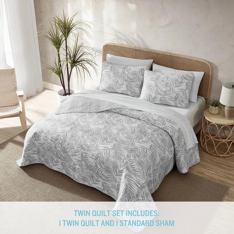 Tommy Bahama Home Tommy Bahama Palmday Cotton Reversible Quilt Set