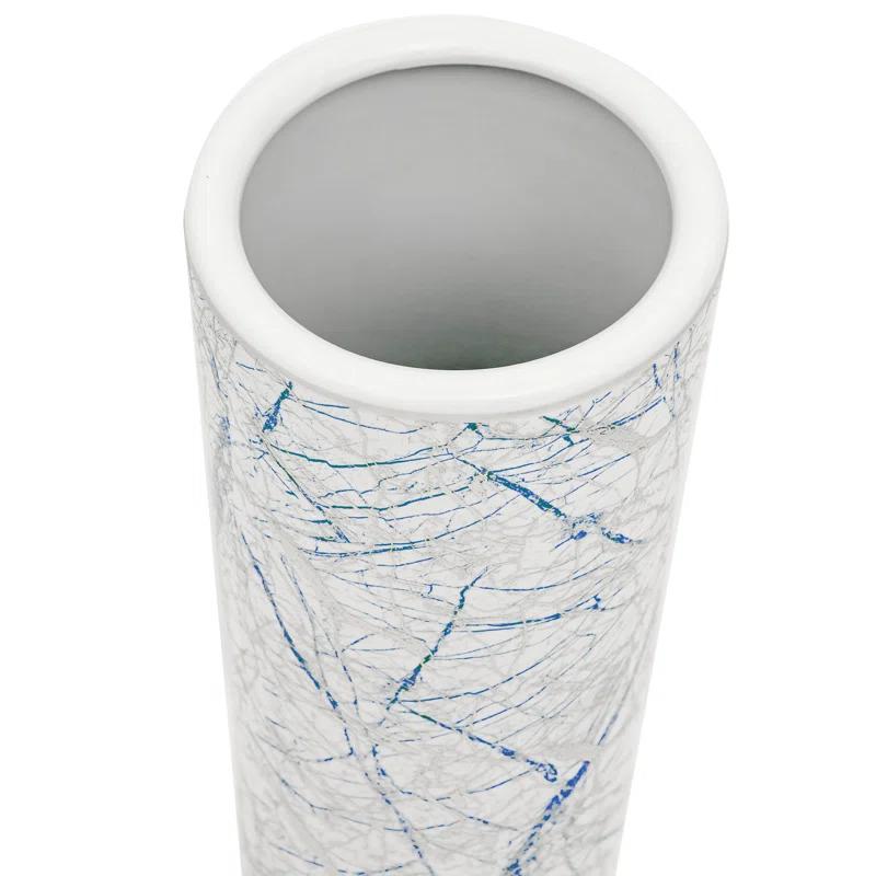 Everly Quinn Handmade Ceramic / Porcelain Floor Vase