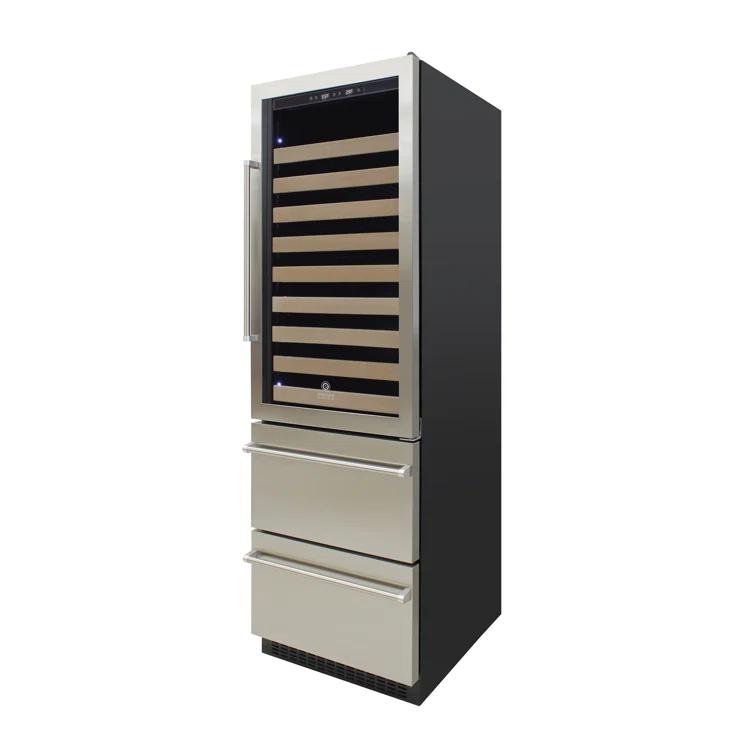 Vinotemp Vinotemp Connoisseur Series Dual-Zone Wine/2 Drawer Beverage Cooler