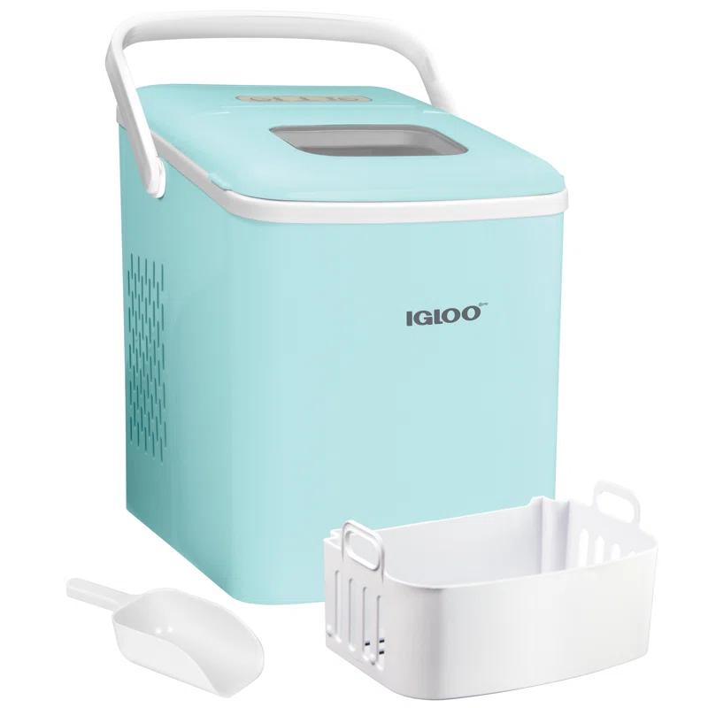 Igloo Igloo 26-Pound Automatic Self-Cleaning Portable Countertop Ice Maker Machine With Handle