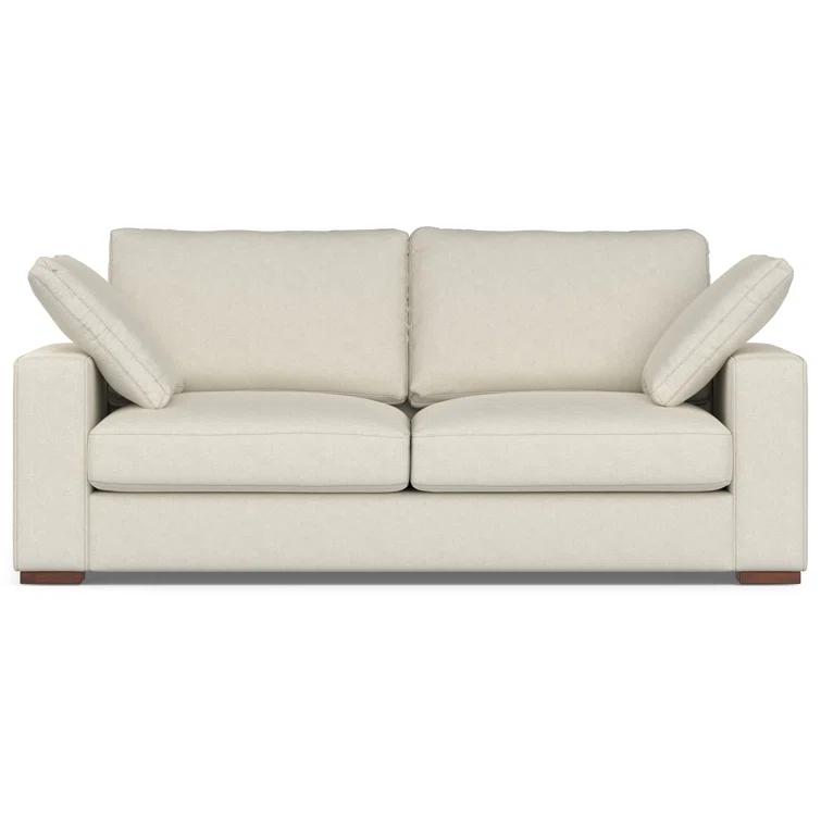 AllModern Tatum Deep Seater Sofa, Performance Fabric Couch for Living Room, Stain-Resistant Contemporary Sofa