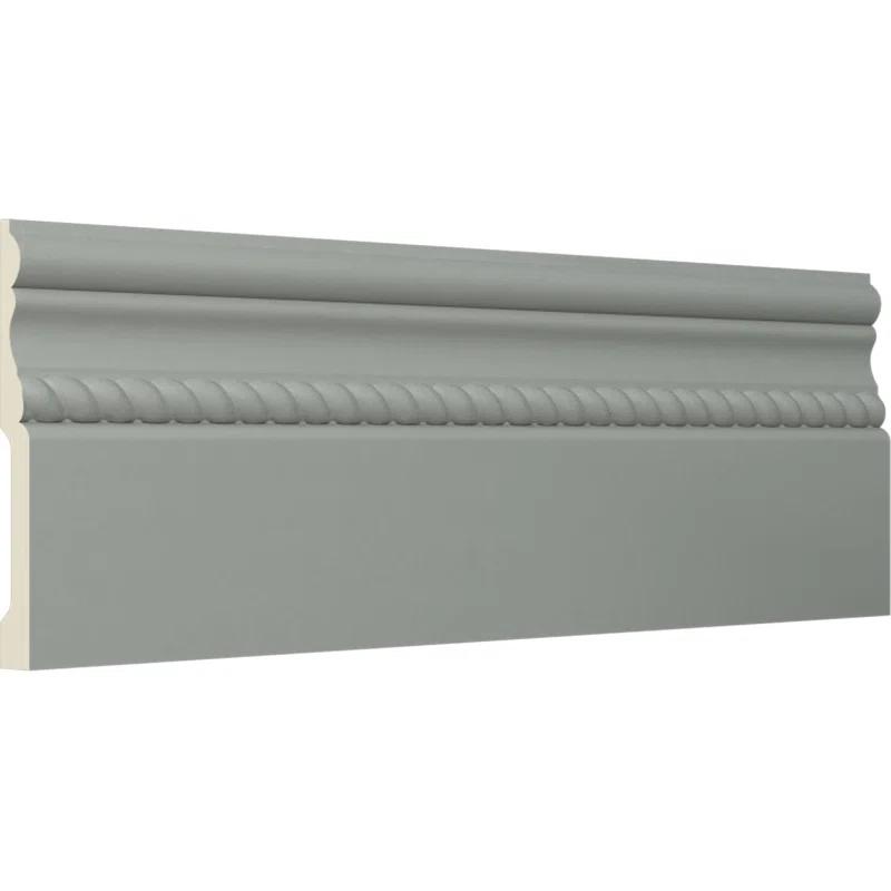 Ekena Millwork Oslo Rope Baseboard Moulding (12-Pack)