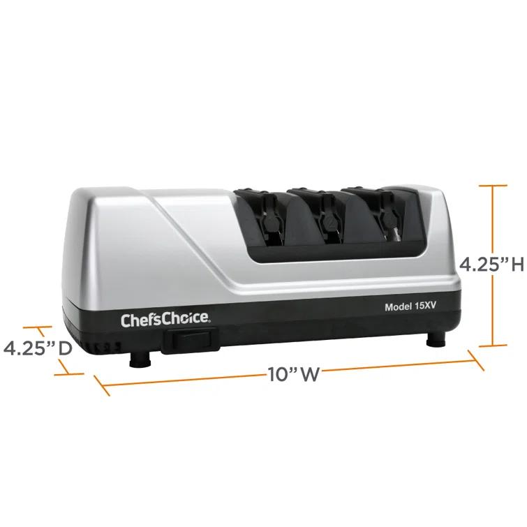 Chef'sChoice Chef'sChoice Model 15XV Professional Electric Knife Sharpener, 3-Stage 15-Degree Trizor