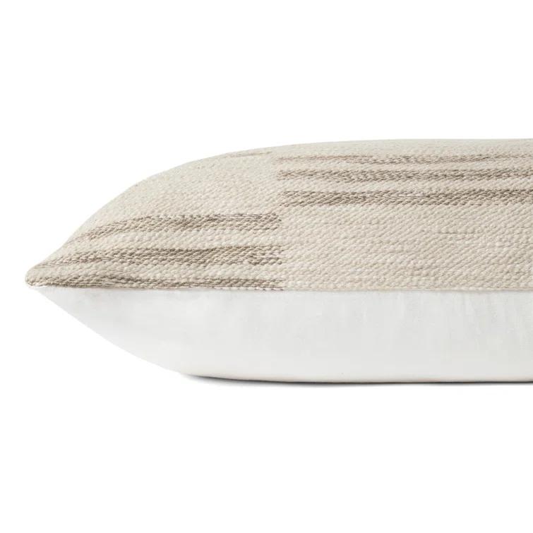 Amber Lewis x Loloi Jay Ivory / Sand Pillow