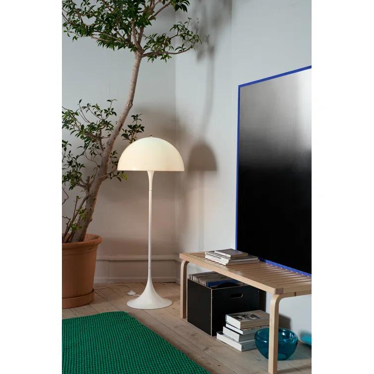 Panthella White Opal Acrylic Floor Lamp