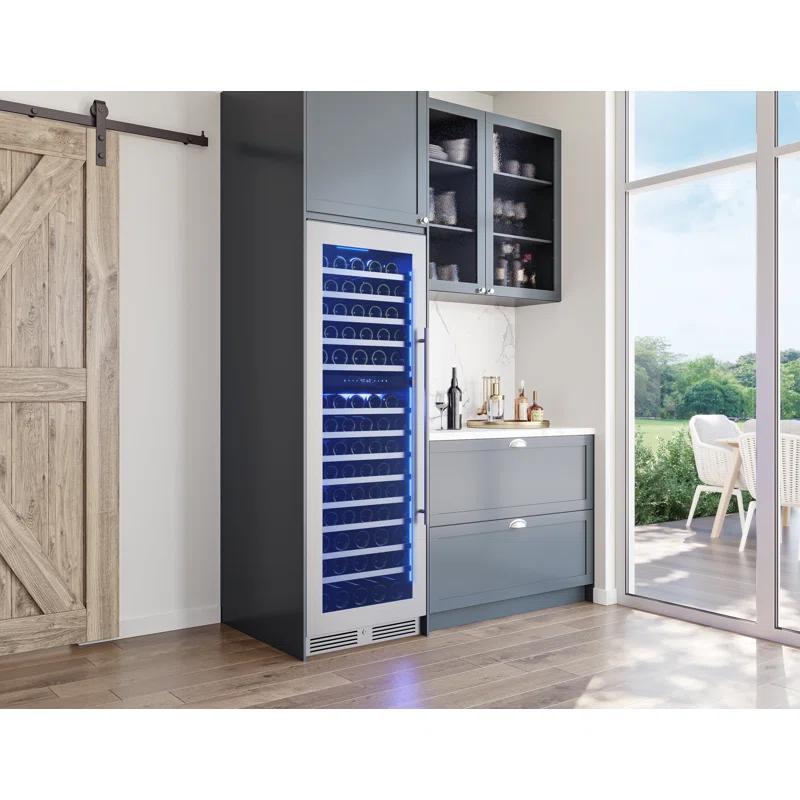 Zephyr Zephyr Presrv 24 in. 132-Bottle Dual Zone Full Size Wine Cooler