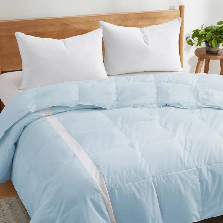 Puredown 600in³/oz Fill Power Summer Duck Down Comforter