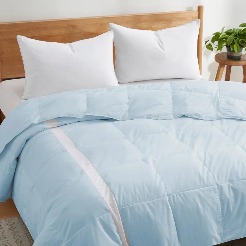 Puredown 600in³/oz Fill Power Summer Duck Down Comforter