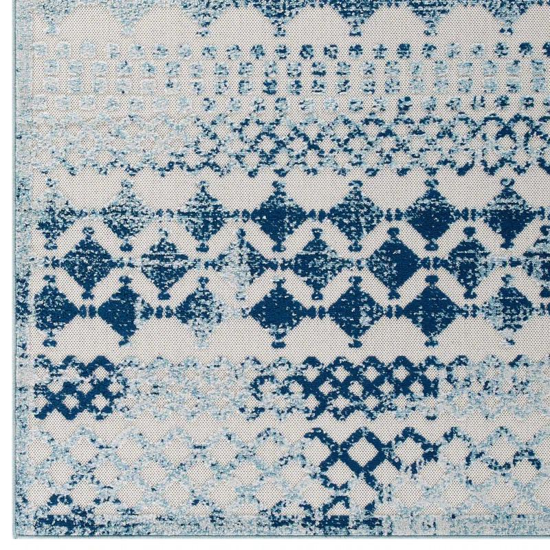 Modway Modway Coronado Distressed Diamond Outdoor Area Rug by Havenside Home