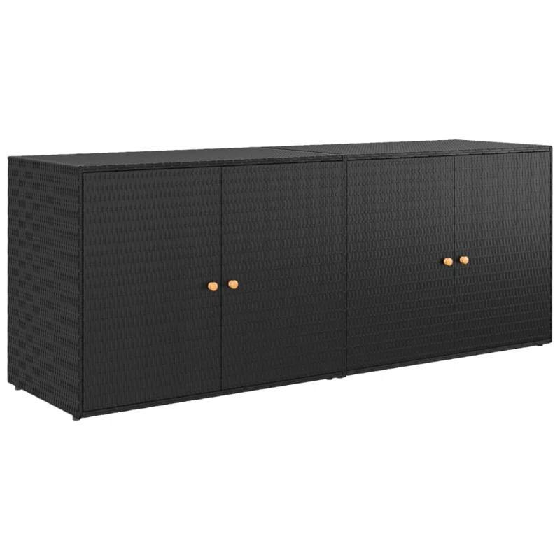 VidaXL Water Resistant Acacia Cabinet Deck Box