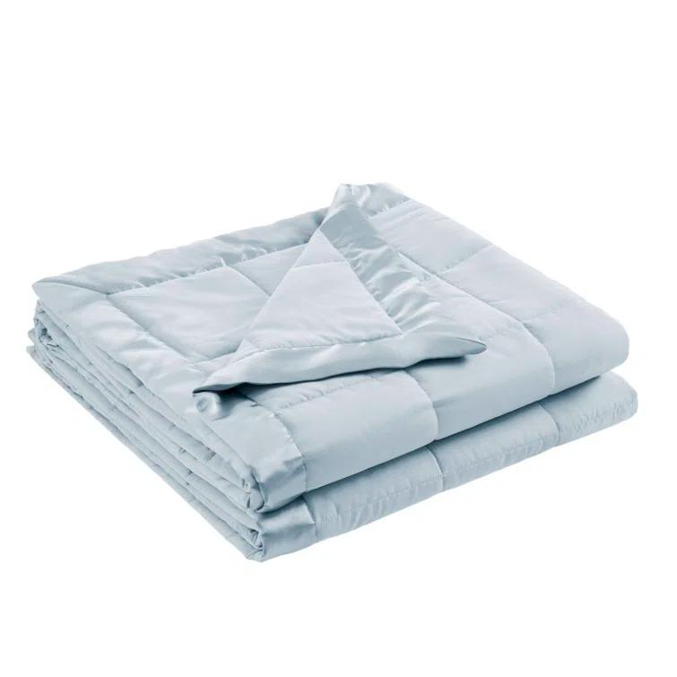 Madison Park Lightweight Down Alternative Blanket with Satin Trim