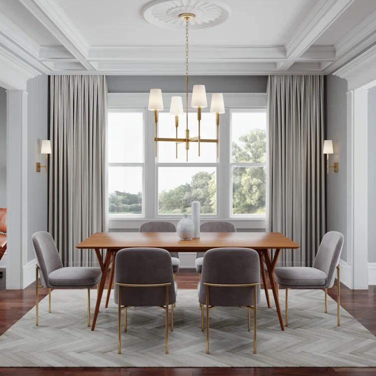 Visual Comfort Studio Beckham 4 - Light Dimmable Classic / Traditional Chandelier