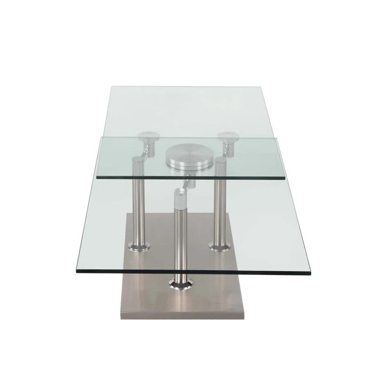 Orren Ellis Daivelis Pedestal Coffee Table