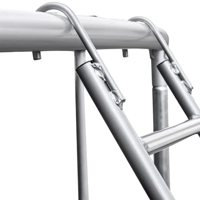 Ceballos 12FT Trampoline For Adults  And  Kids With Basketball Hoop, Outdoor Trampolines W/Ladder And Safety Enclosure Net For Kids And Adults