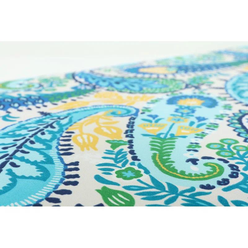 Pillow Perfect Paisley Indoor/Outdoor Throw Pillow (Set of 2)