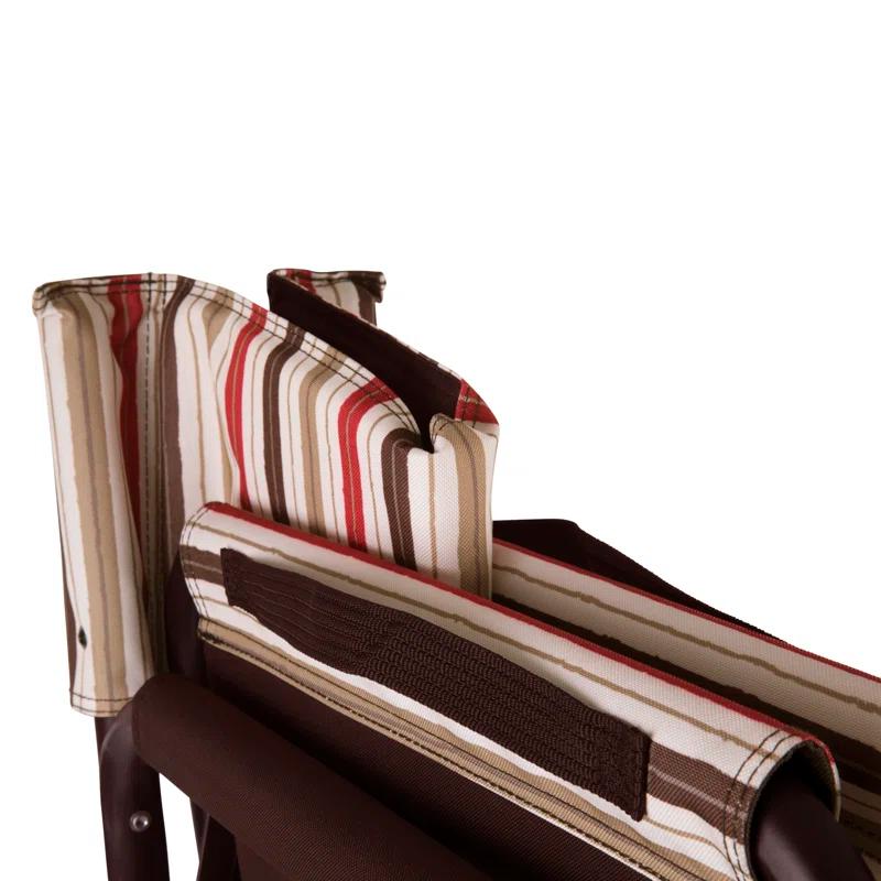 Picnic Time Sports Outdoor Portable Camp Chair with Side Table