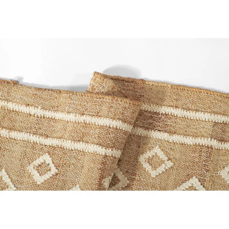 Erin Gates by Momeni Orchard Tiny Diamond Natural Hand Woven Wool and Jute Area Rug