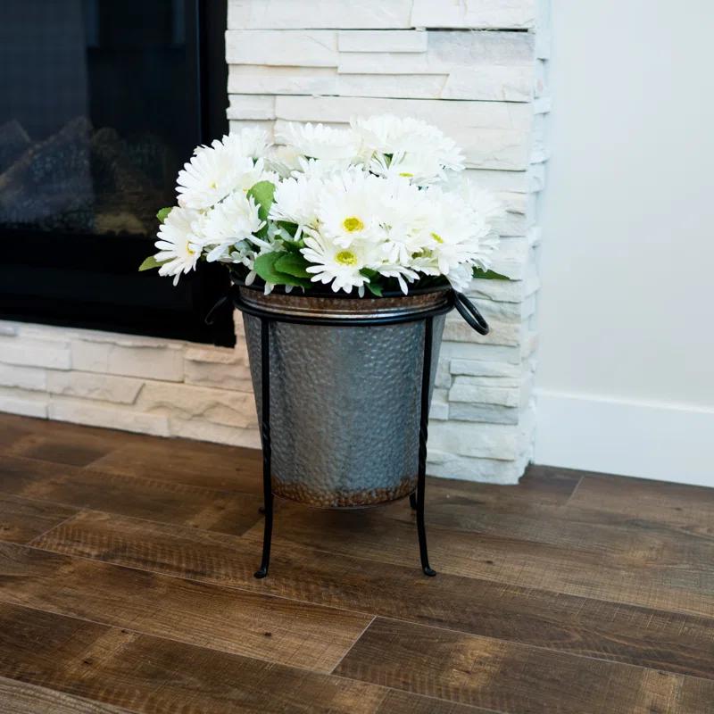 Winston Porter Drumnasole Iron Pedestal Birdbath