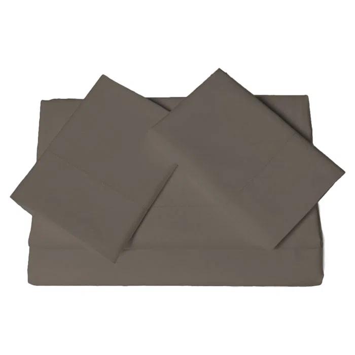 Tribeca Living 600 Thread Count 100% Cotton Extra Deep Pocket Sheet Set