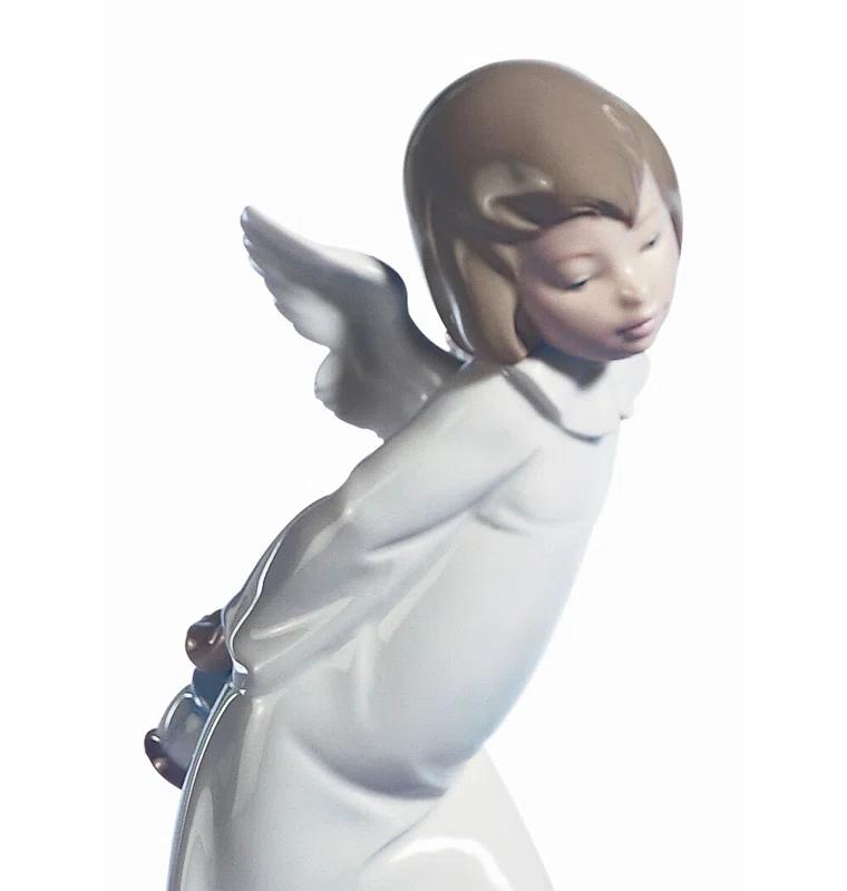 Curious Angel Figurine